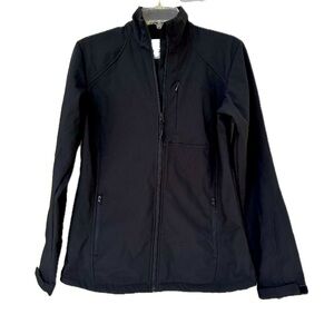 Magellan Like New Black Zip Up Lined Warm Jacket Sz M Bin F